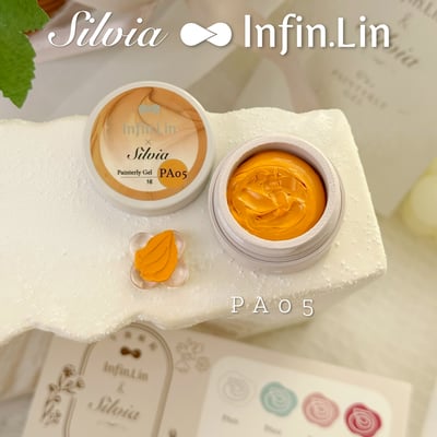 infin.Lin｜彩色甲油膠-午後庭院油畫膠（PA01-PA08）8